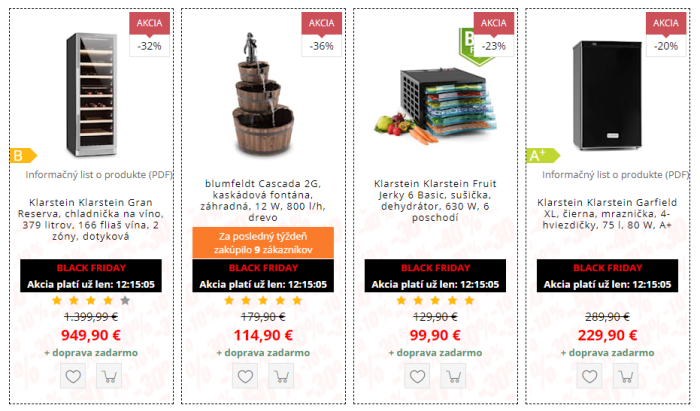 Black Friday Electronic-star – zlacnené veci do domácnosti