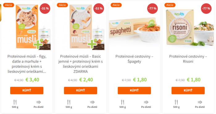 Black Friday KetoDiet – zlacnené produkty