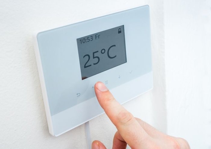 Standardní drátový termostat
