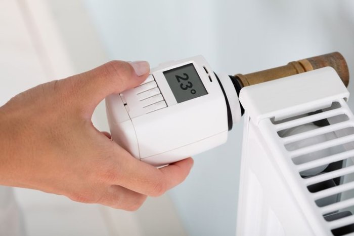 Manuálny/izbový termostat – termostatická hlavice na radiátor