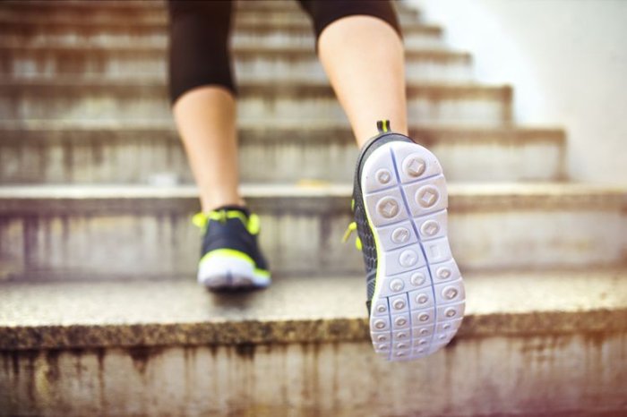 Zdraví prospěšné běhání po schodech