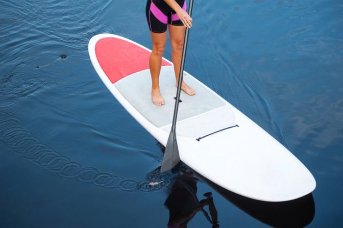 Paddleboard s veslem