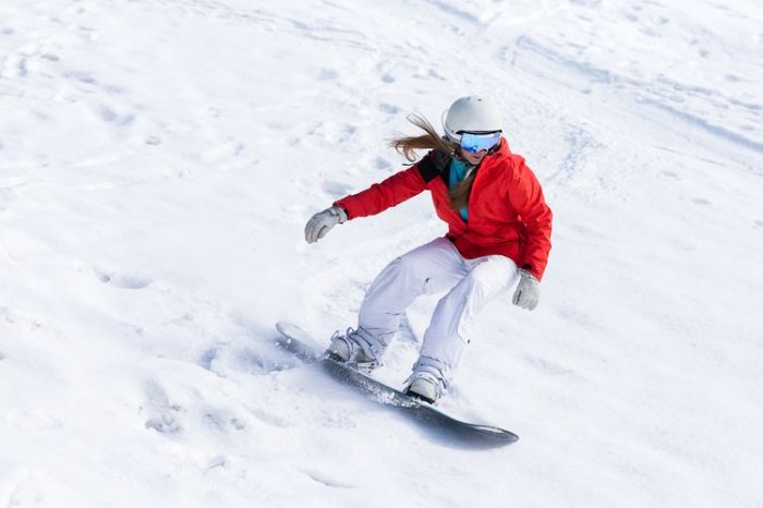 Jízda na snowboardu