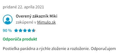 Recenzie a skúsenosti s cestovnou postieľkou Caretero Basic