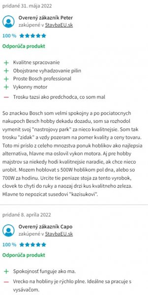 Recenzie a skúsenosti s kompaktným hoblíkom Bosch GHO 26-82 D 0.601.5A4.301