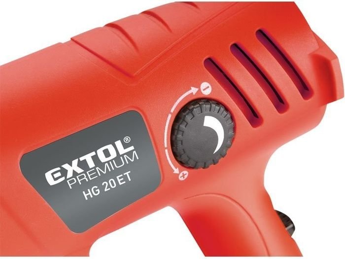 Extol Premium 8894801 HG 20 ET regulácia teploty