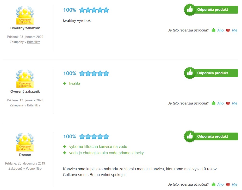 Recenzie a skúsenosti s filtračnou kanvicou Brita Marella XL 3,5 l