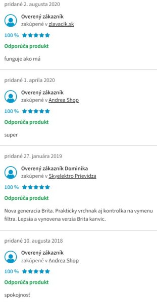 Recenzie a skúsenosti s filtračnou kanvicou Brita Style Maxtra Plus