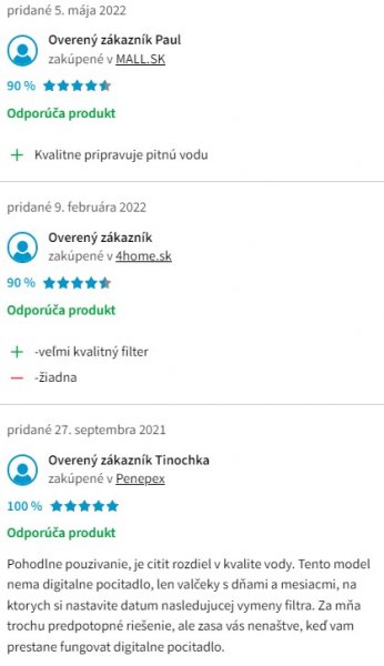 Recenzie a skúsenosti s filtračnou kanvicou BWT Vida