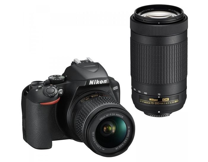 Digitálna zrkadlovka Nikon D3500 objektívom