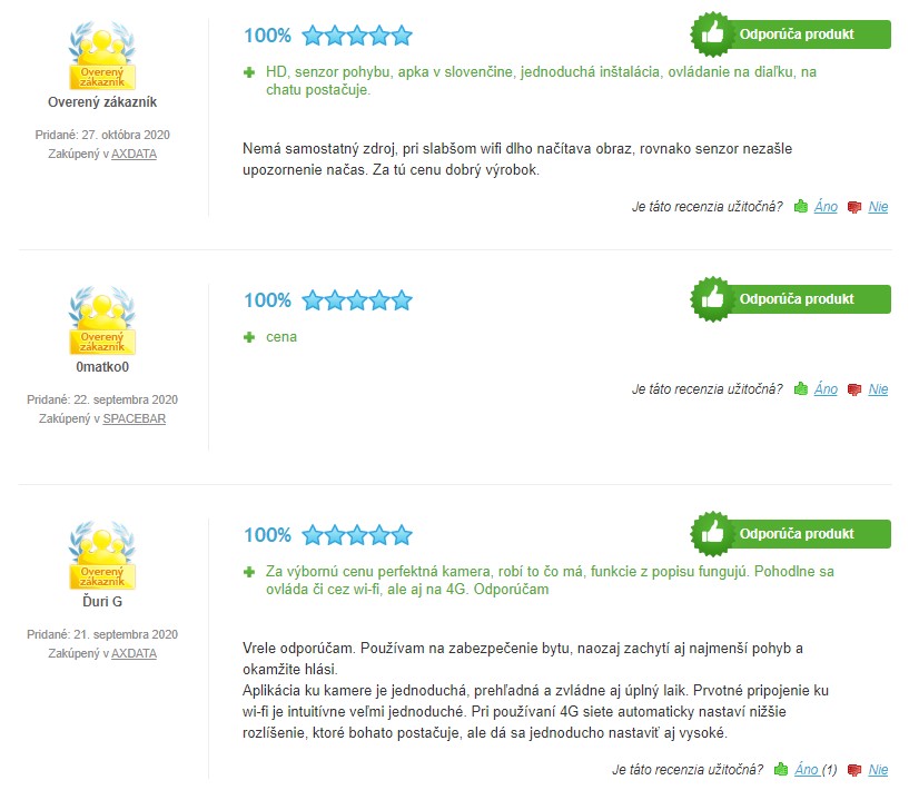 Recenzie a skúsenosti s bezpečnostnou IP kamerou TP-Link Tapo C200