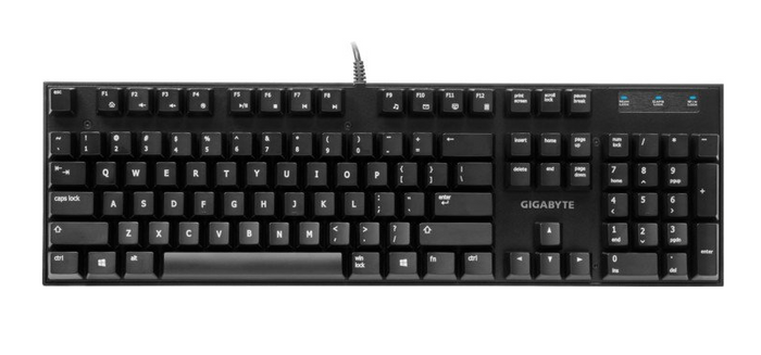 Herná klávesnica Gigabyte Force K81 GK-FK81RE-US