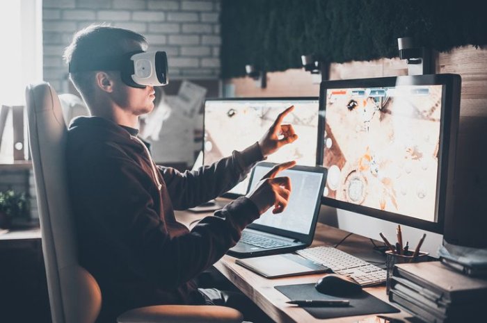 Hranie hier cez VR okuliare