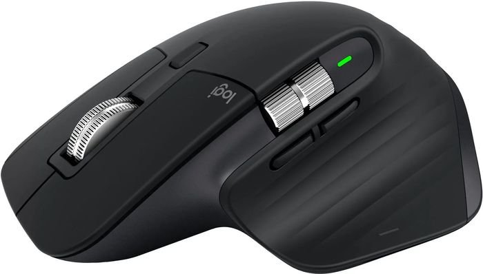 Tlačidlá počítačovej myši Logitech MX Master 3