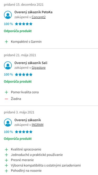 Recenzie a skúsenosti s hrudným pásom Garmin HRM-Dual