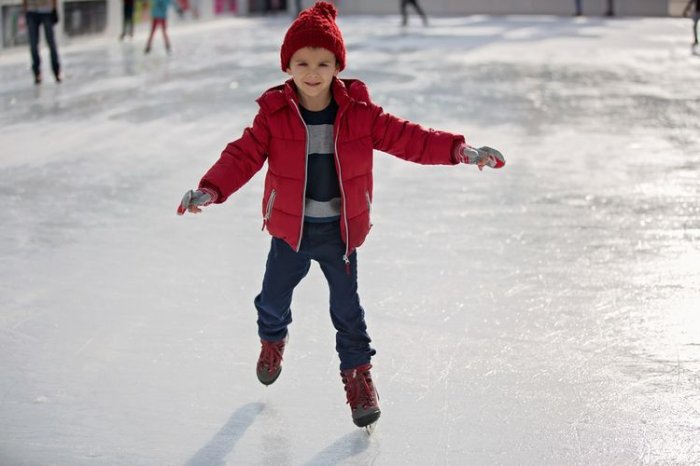 Detské zimné korčule na ľad