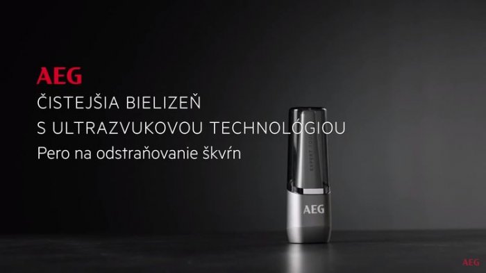 AEG A4WMSTPN1 ultrazvukové pero na odstraňovanie škvŕn recenzia