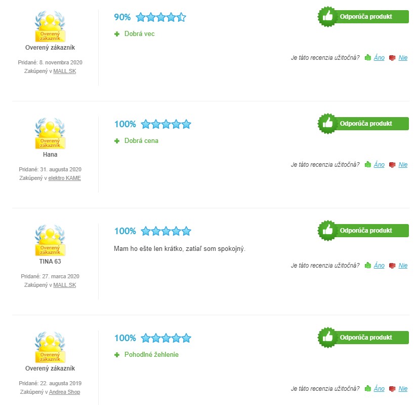 Recenzie a skúsenosrti s cestovnou žehličkou ETA Leila 0271 90000