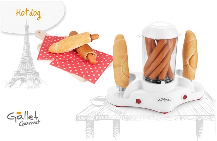 Hotdogovač Gallet Gourmet MAH 502