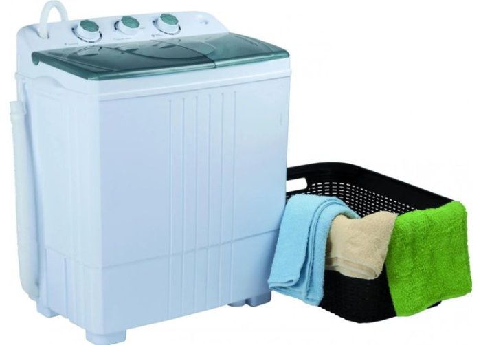 V prípade mini práčok je účinnosť prania nižšia