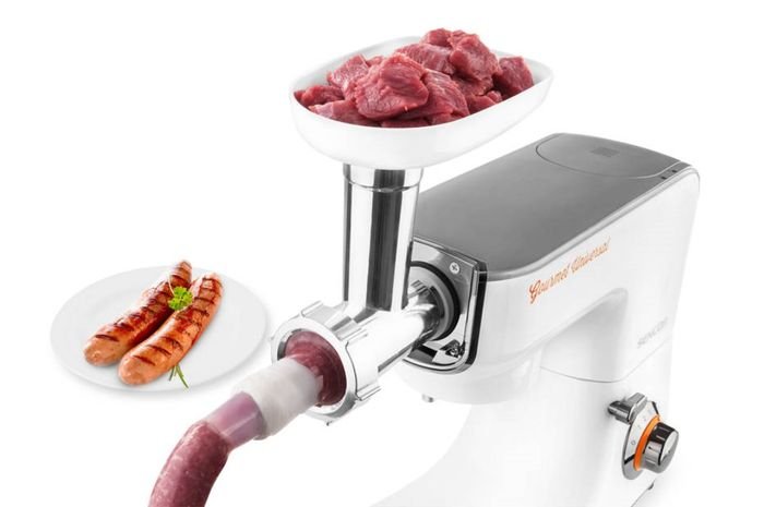 Kuchynský robot Sencor STM 3700WH s mlynčekom na mäso