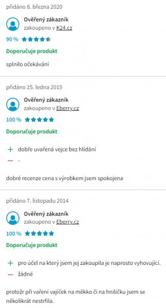 Recenzie a skúsenosti s varičom vajec Severin EK 3051