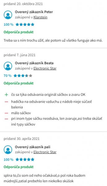 Recenzie a skúsenosti so zváračkou fólií Klarstein FoodLocker Slim