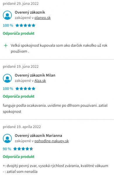 Recenzie a skúsenosti so zváračkou fólií Maxxo VM Profi