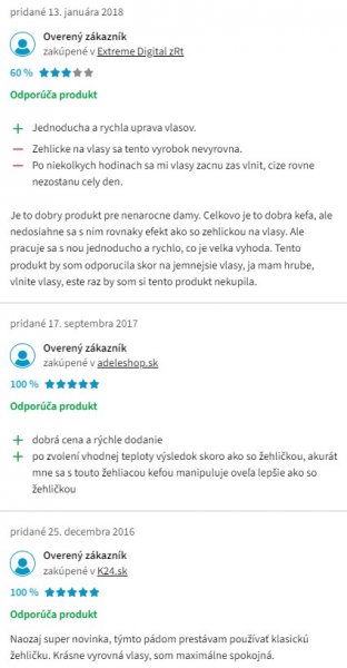 Recenzie a skúsenosti so žehliacou kefou na vlasy Remington CB7400