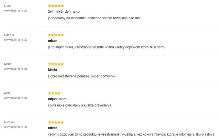 Recenzie a skúsenosti s ponorným mixérom Delimano Joy