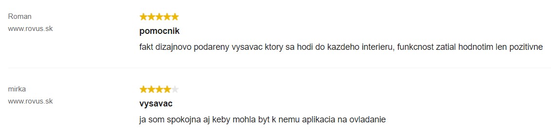 Recenzie a skúsenosti s Robotickým vysávačom s mopom Rovus