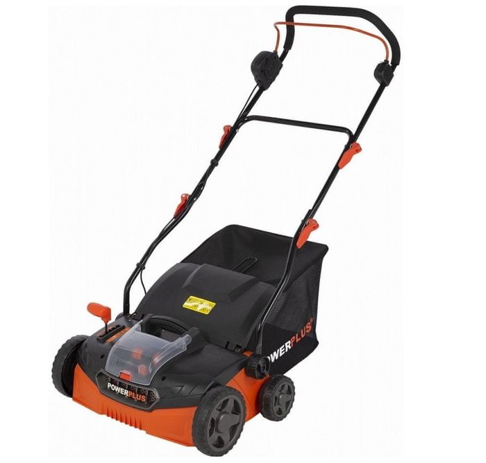 Akumulátorový vertikutátor PowerPlus POWDPG8020 Aku 40 V Dual Power