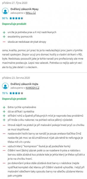 Recenzie a skúsenosti so striekacou pištoľou Bosch PFS 5000 E