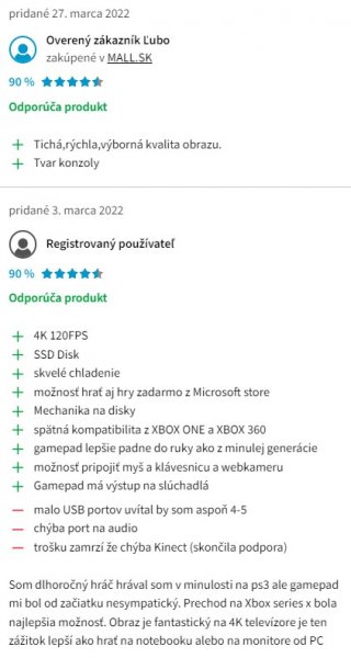 Recenzie a skúsenosti s hernou konzolou Microsoft Xbox Series X