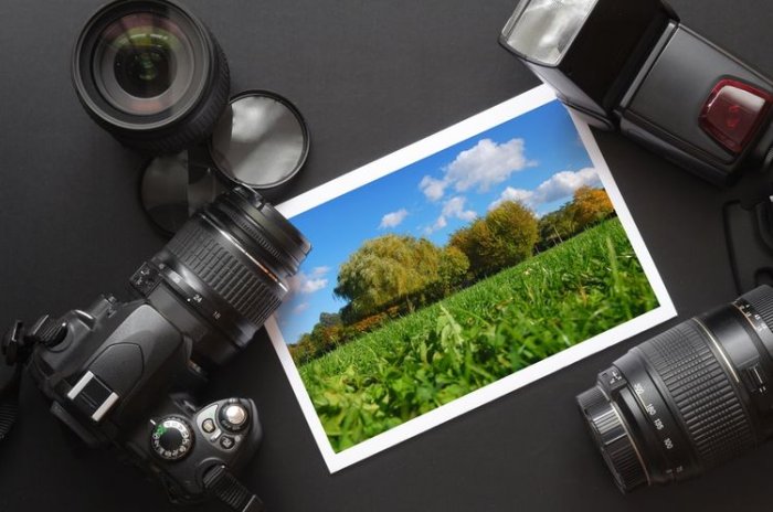 Fotografia vytvorená fotoaparátom so zoom objektívom