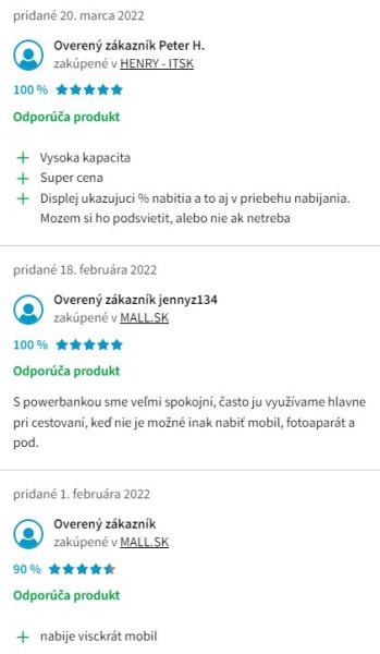 Recenzie a skúsenosti s powerbankou ADATA AP20000D