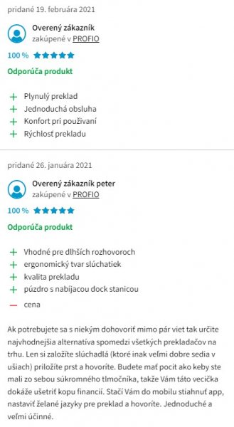 Recenzie a skúsenosti s hlasovým prekladačom Timekettle WT2 Plus