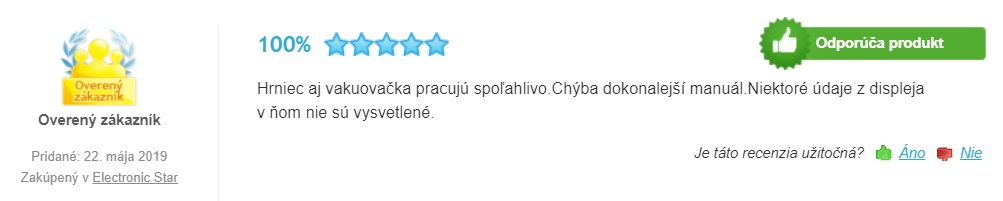 Recenzie a skúsenosti s Klarstein Tastemaker Sous-Vide varičom