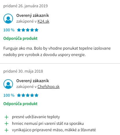 Recenzie a skúsenosti s varičom Steba Sous-Vide SV 50