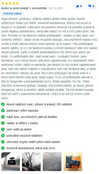 Skúsenosti a recenzie s kamerou do auta Mio MiVue 886