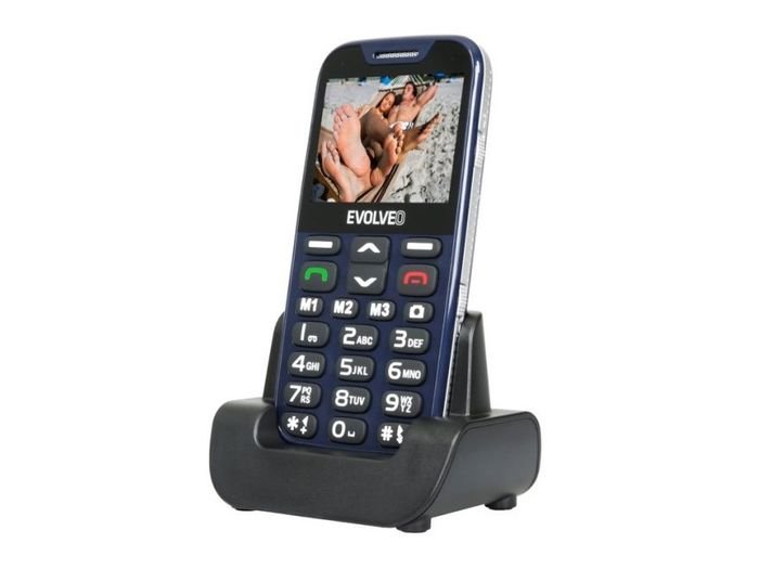 Mobil s nabíjacou stanicou Evolveo EasyPhone XD