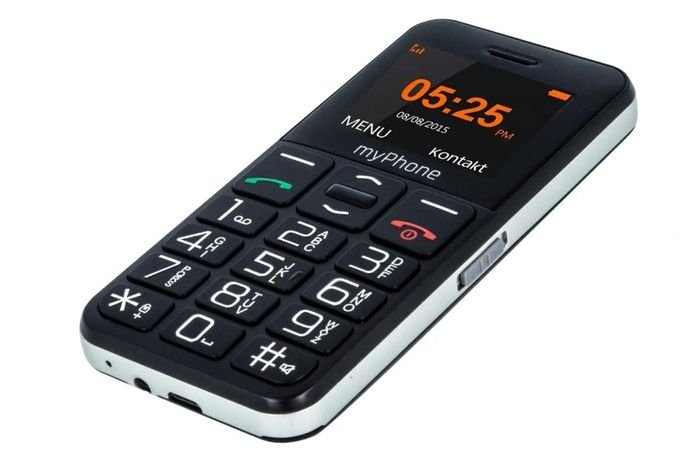 Tlačidlový mobilný telefón pre seniorov myPhone Halo Easy
