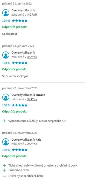 Recenzie a skúsenosti s mrazničkou Amica FZ 208.3 AA