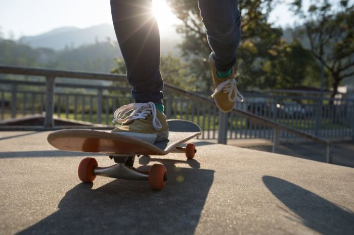 Jízda na skateboardu