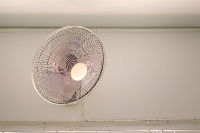 Nástenný ventilátor