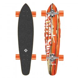 Street Surfing Kicktail - Damaged Orange 36