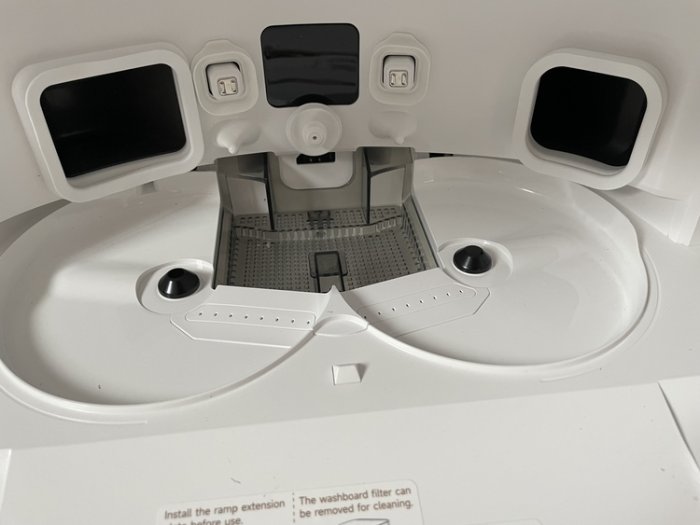 Samočistiaca doska na mopovacie podložky